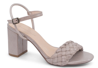 Chaya Heel in Champagne Shimmer