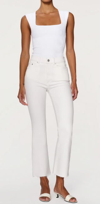 Bridget Boot High Rise in White