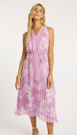 Nouvel Dress in Palm Serenade