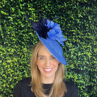 Fascinator 2005-Pale Blue/Navy