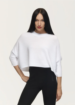 Aiko Aja Top in White