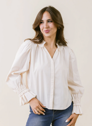 Annie Top in Bone