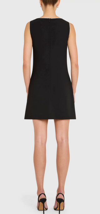 Scotlyn Dress in Black/Ivory
