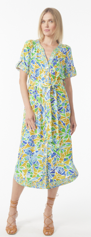 Helena Dress in Ravenna Print