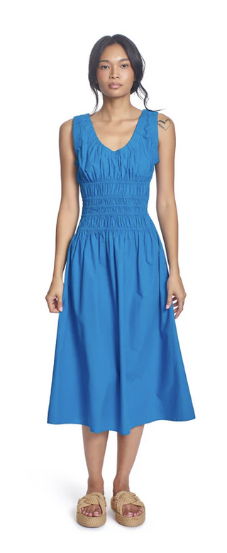 Saint James Dress in Blue