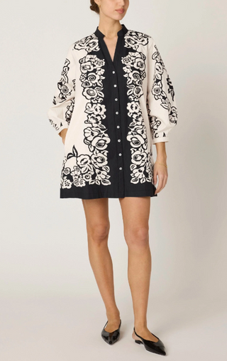 Lilian Mini Dress in Botanico Print