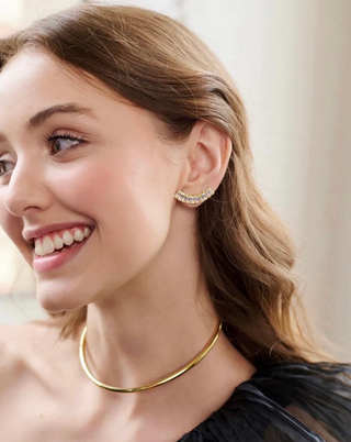 Natalie Collar in Brushed Gold