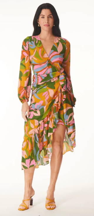 Salma Dress in Tropical Delight