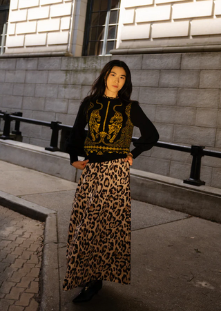 Daphne Skirt in Jaguar
