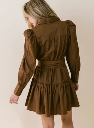 Austin Dress in Mocha