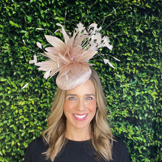 Fascinator 2012-Beige