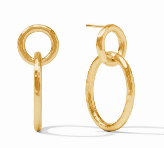 Catalina Link Earring in Gold