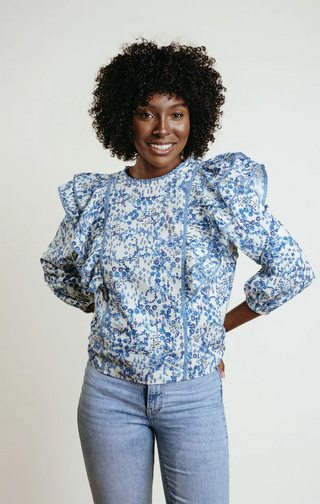 Claire Blouse in Mykonos
