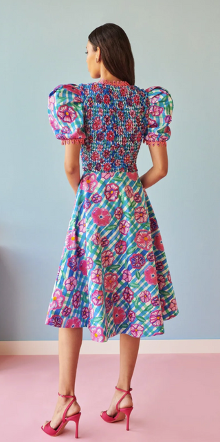 Gita Dress in Blue