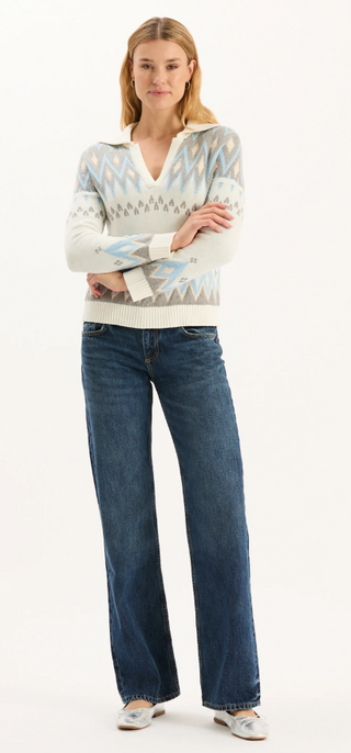 Logan Fairisle Sweater in Multi