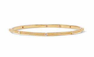 Celeste Stacking Bangle in CZ