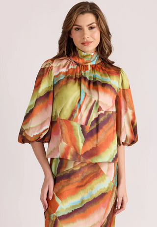 Carmen Top in Agate