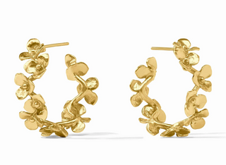 Bloom Hoop Medium Gold