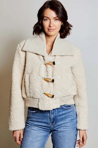 Noah Jacket in Ivory