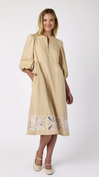 Indie Dress in Ecru