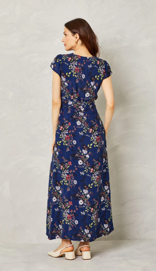Winona Dress Cupro in Alphine Wildflowers