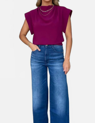 Edrina Top in Syrah