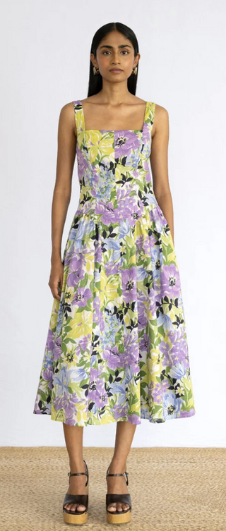 Aurora Dress in Chive