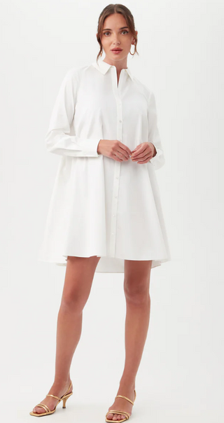 Tulla Dress in White