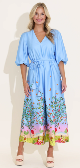 Lizzie Dress in Promenade