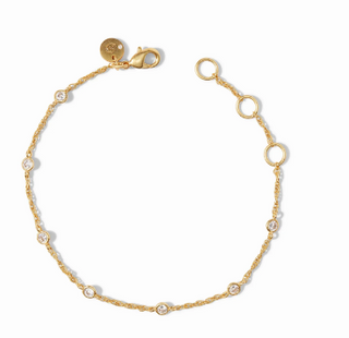 Celeste Delicate Bracelet in Gold/Cubic Zirconia