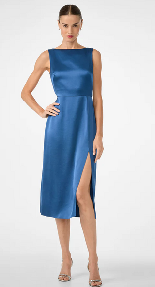 Mochi Dress in Sumi Blue