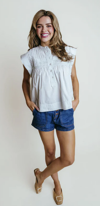 Becca Blouse in White