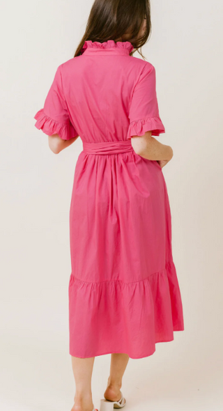 Anna Dress in Melon