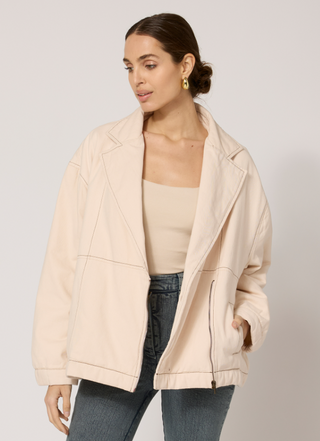 Greyson Jacket in Ivory