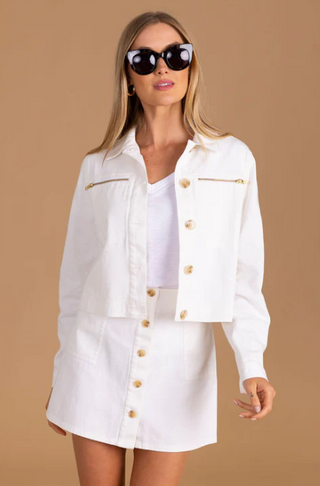 West Jacket in White