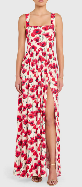 Florence Maxi in Poppy Field
