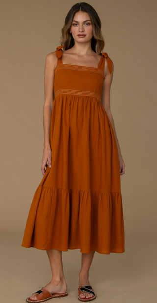 Doe Dress in Butterscotch