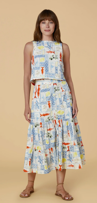 Eloise Skirt in Il Lido