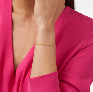 Celeste Delicate Bracelet in Gold/Cubic Zirconia