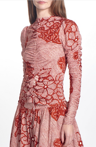 Kelly Top in Dahlia