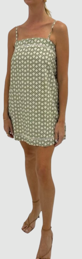 Leah Dress in Trellis