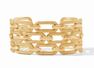 Cheval Paperclip Cuff in Gold