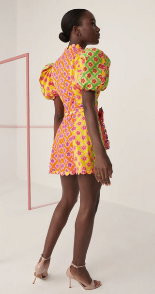 Nauru Dress in Multi