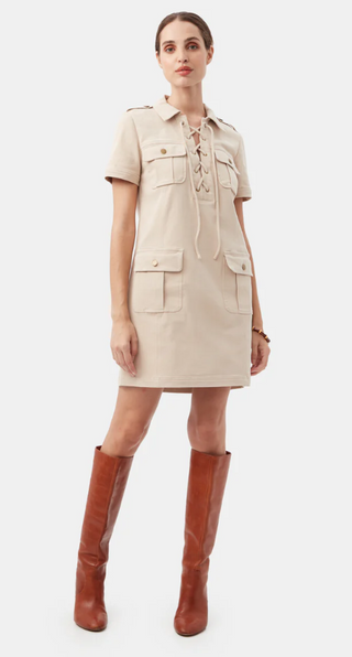 Cove Dress in Sahara Stone
