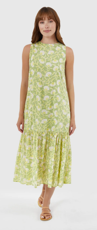 Ella Dress in Citrus Floral