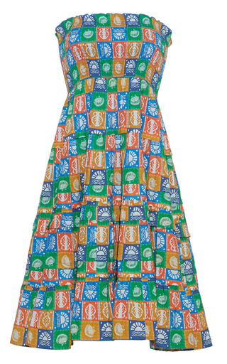 Marrabella Skirt in Shell Stamp