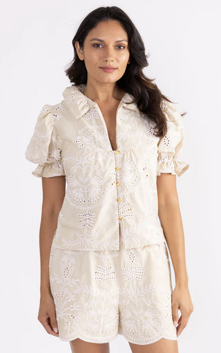 Sheryl Top in Cobblestone