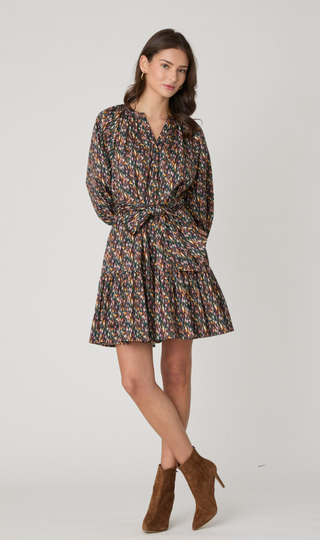 Esmae Dress in Jet Multi