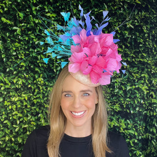 Fascinator 2006-Pink/Purple/Teal
