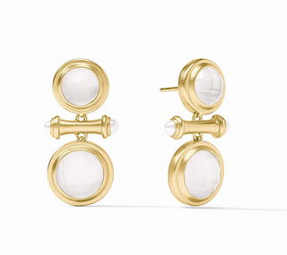 Bamboo Midi Earring Gold - Gold